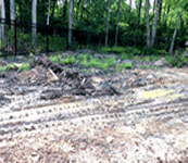 Green Mountain Excavating & Hauling Inc. Sand mound.